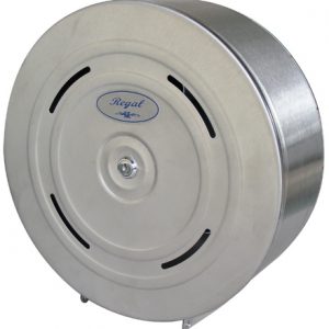 4 Roll Toilet roll dispenser (lockable) stainless steel-0