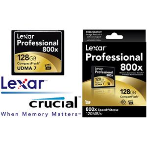 Lexar 800X 64GBCF Card-0