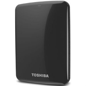 Toshiba HDD 2.5" External USB3 1TB Canvio Connect V7 (Black) with NTI Backup Now-0