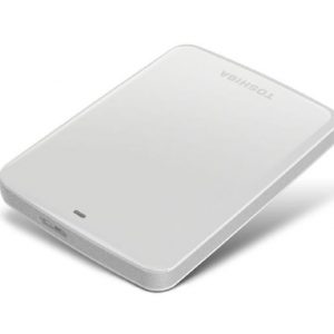 Toshiba HDD 2.5" External USB3 1TB Canvio Connect V7 with NTI Backup Now - White -0