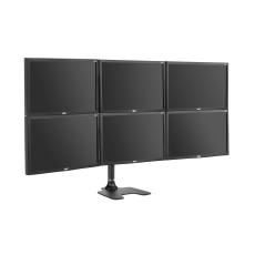 Atdec Spacedec Freestanding 6 Monitor Mount Black-0