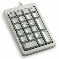 Cherry Numeric Pad 21 Keys USB Light Grey includes 4 function keys-0