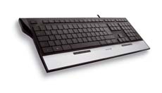 Cherry Easyhub Multimedia with 1 USB port - JK-0100EU - Black and Silver/ USB-0