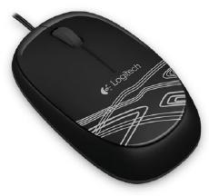 Logitech Wired Mouse M105, USB, Black, Left/Right Handed-0