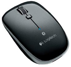 Logitech Wireless Bluetooth Mouse M557, Black, Left/Right Handed (Powered by 2xAA)-0