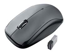Cherry Wireless Mouse MW2100 /JW-T0200, USB reciever, Black, Infrared Scanning, 3 Button-0