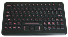 Cherry Compact TG3 KBABLH5RU Rugged Backlit Keyboard USB/Black-0