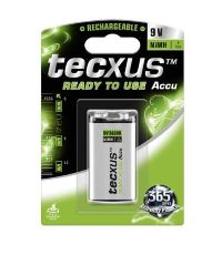 Tecxus 9V NiMH Rechargeable 1pk BL1-0