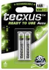 Tecxus AAA NiMH Rechargeable 2pk-0