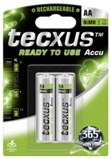 Tecxus AA NiMH Rechargeable 2pk-0