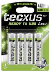 Tecxus AA NiMH Rechargeable 4pk-0