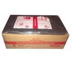 82 Litre Black Heavy Duty Garbage Bags-0